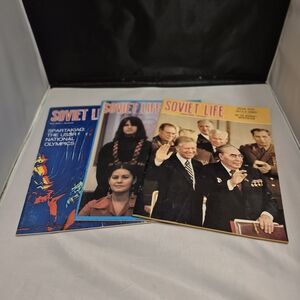 Vintage Soviet Life Magazine Collection